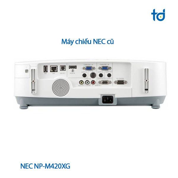 May chieu cu nec np-m420xg inteface