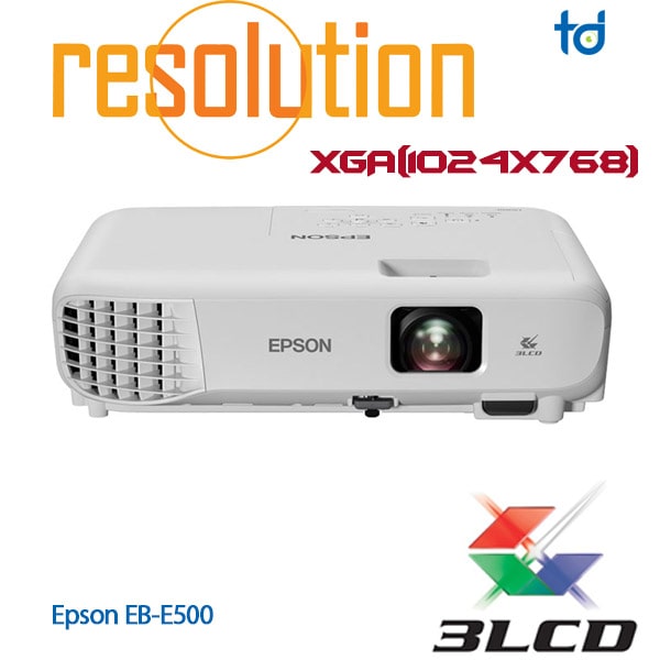 3LCD XGA Epson EB-E500
