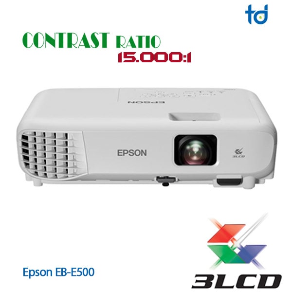 contrast Epson EB-E500