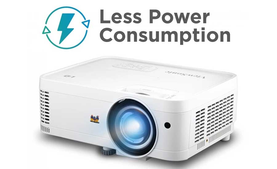 ViewSonic LS550WHE-Higher Power Efficiency