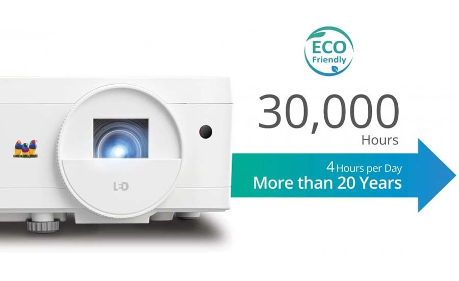 Viewsonic LS500WHE-Eco-friendly LED Technology