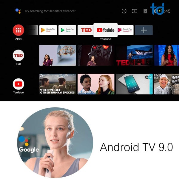 Android TV 9.0-may chieu XGIMI MoGo Pro Plus