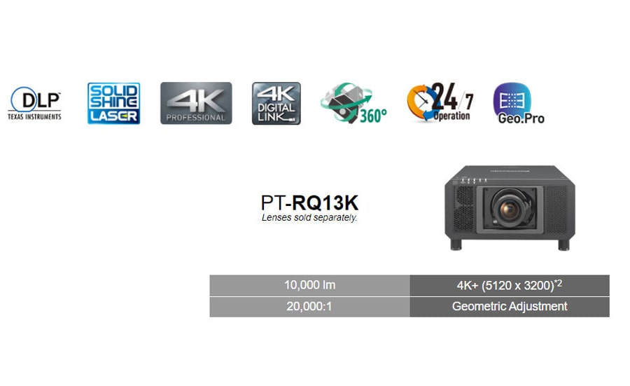 Panasonic PT-RQ13K projector